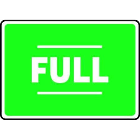 Accuform Full, Aluminum, 10" x 14", With Mounting Holes MCPG523VA