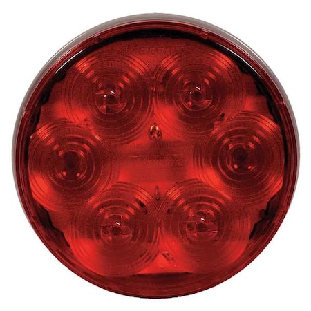 Maxxima Stop/Tail/Turn Light, LED, Red, 4-1/4 Dia M42344R