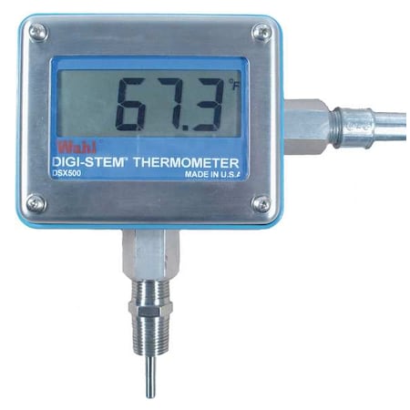 WAHL NIST Digital RTD Thermometer, -328 Degrees to 1472 Degrees F D1396-19N