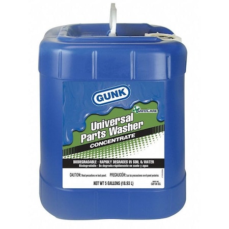 Gunk Parts Washer Cleaner, Concentrate, 5 Gal. GB10-5G