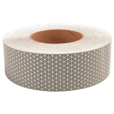 Oralite Reflective Tape, W 2 In, White 18734