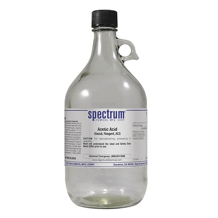 Spectrum Chemical Acetic Acid, glcl, Rgnt, ACS, 2.5L, Gls A1010-2.5LTGL