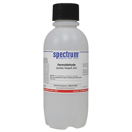 Spectrum Chemical Formaldehyde, Solution, Reagent, ACS-500mL F1080-500MLPL