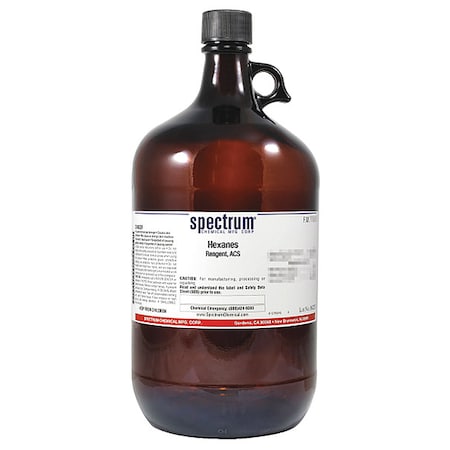 Spectrum Chemical Hexanes, Reagent, ACS-4L H1010-4LTGL