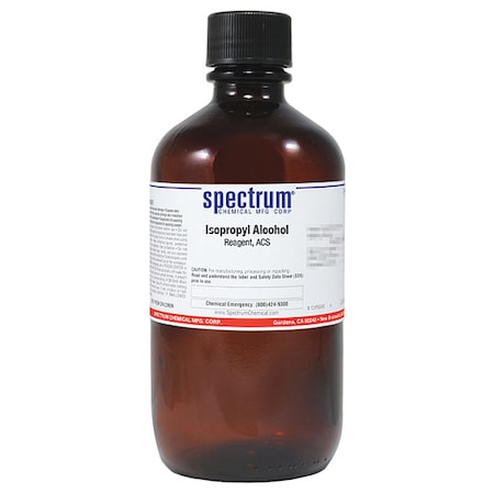 Spectrum Chemical Isopropyl Alcohol, Reagent, ACS-1L I1048-1LTGL