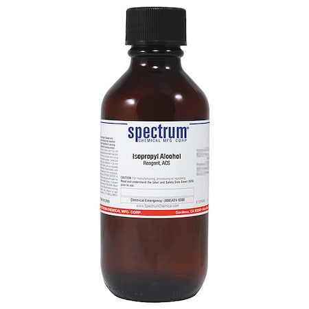 Spectrum Chemical Isopropyl Alcohol, Reagent, ACS-500mL I1048-500MLGL