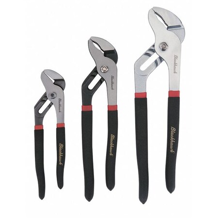 Blackhawk By Proto Plier Set, Rib Lock, 8-12 In L, 3 Pcs PT-1300S