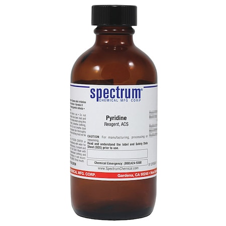 Spectrum Chemical Pyridine, Reagent, ACS-100mL P1450-100ML