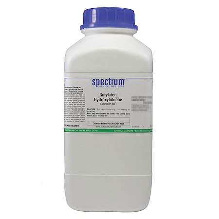 Spectrum Chemical Butylated Hydroxytoluene, Grnlr, NF, 2.5kg B1196-2.5KG