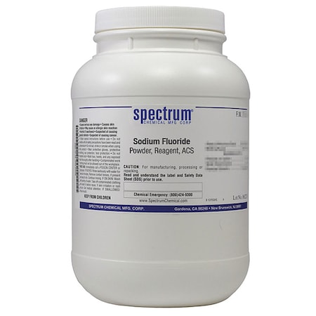 Spectrum Chemical Sdm Fluoride, Pwdr, Rgnt, ACS, 2.5kg S1280-2.5KG