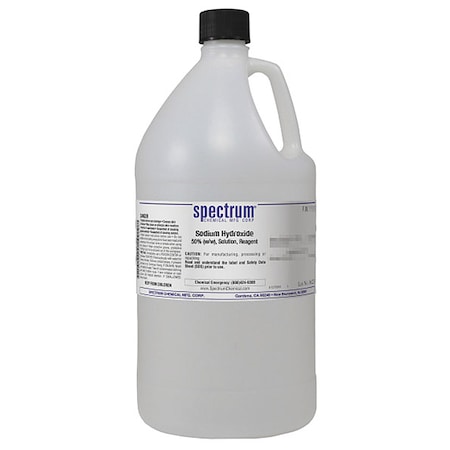 Spectrum Chemical Sdm Hydroxide, 50 Pct (w/w), Sol, Rgt, 4L S1310-4LTPL