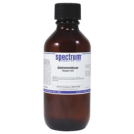 Spectrum Chemical Dichloromethane, Reagent, ACS-500mL M1250-500MLGL