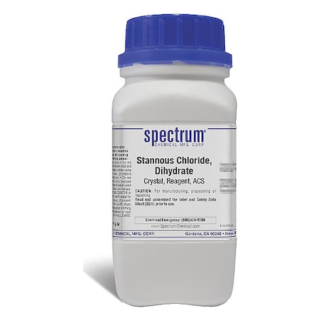 Spectrum Chemical Stns Chlrd, Dihdrt, Crstl, Rgnt, ACS, 500g S1535-500GM