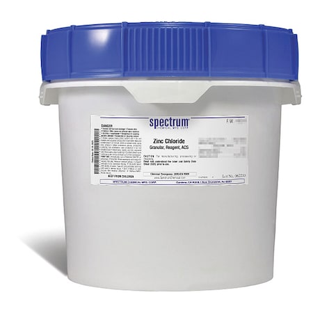 Spectrum Chemical Zinc Chlrd, Grnlr, Rgnt, ACS, 12kg Z1055-12KG