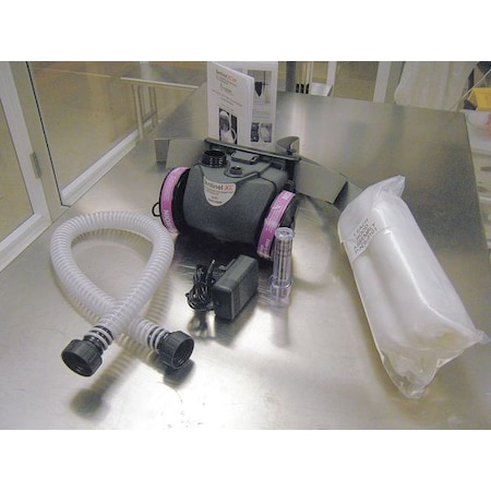 Ilc Dover PAPR System, Sentinel XL, Hood, Belt-Mount, Integrated Elastic Strap, Universal S-3000-11