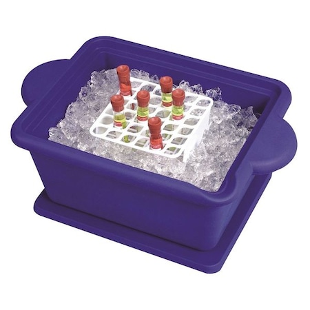 Heathrow Scientific Ice Pan, Square, 4L, Blue HS28724B