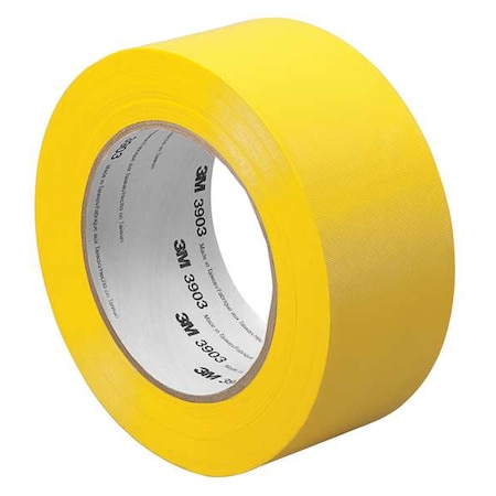3M Duct Tape, Yellow, 50 yd L, 1 in W 1-50-3903-YELLOW