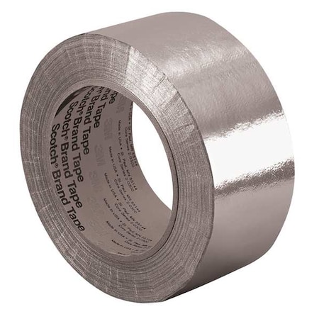 3M FoilTape, Aluminum, Silver, 36ydL, 2inW 3M 363 2" X 36YD