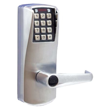 Powerplex Electronic Lock, Satin Chrome, 12 Button P2031XSLL62641