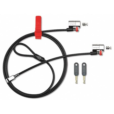 Kensington Keyed Twin Laptop Lock K64638WW