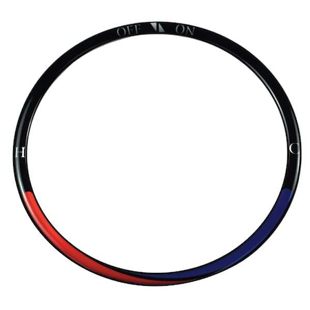 American Standard Indicating Temperature Decal, Reliant 060129-0070A