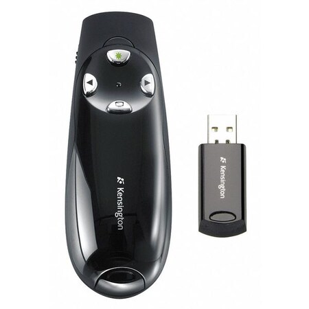 Kensington Wireless Presenter, Green, 150 ft. K72353US