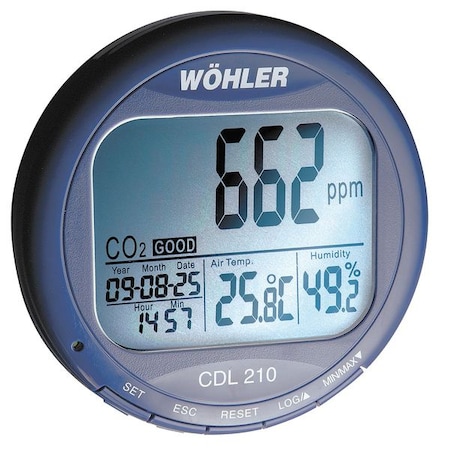 Wohler CO2 Datalogger 6648