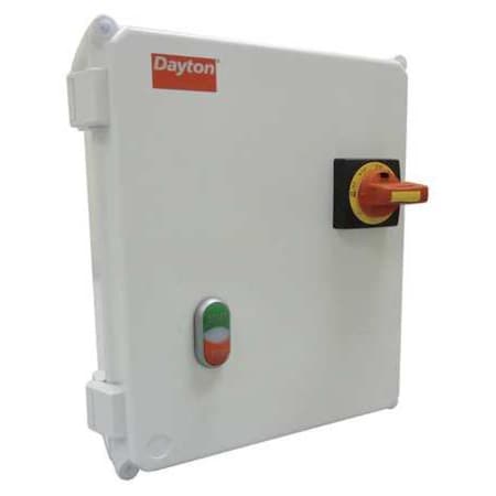 Hoffman IEC Combo Str, 10 to 16A, 120V Coil, 4X Enc EA-CE1016SSPT