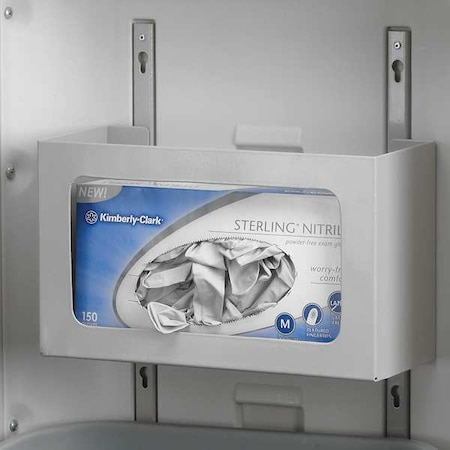 Metro Glove Box Holder, White, 10-1/8 In. L FL236