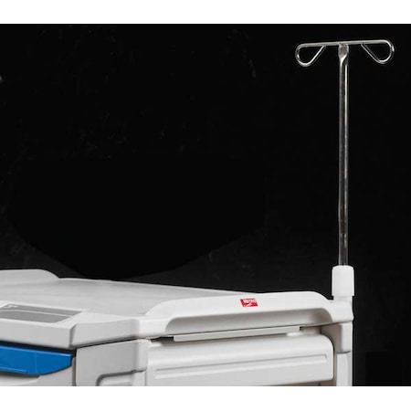 Metro IV Pole, Stainless Steel, 1 1/2 in W, Silver FL315