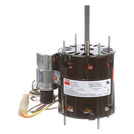 Dayton HVAC Motor, 1/10 HP, 3000 rpm, 115V, 3.3 71626875M
