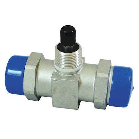 Blancett Flowmeter, Turbine, 180 GPM, 1-1/2 In MNPT B111-115
