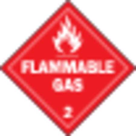 Brady DOT Container Placard, 10-3/4" H, 10-3/4" W, 63442 63442