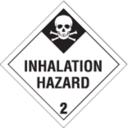 Brady DOT Container Placard, 10-3/4" H, 10-3/4" W, 63439 63439