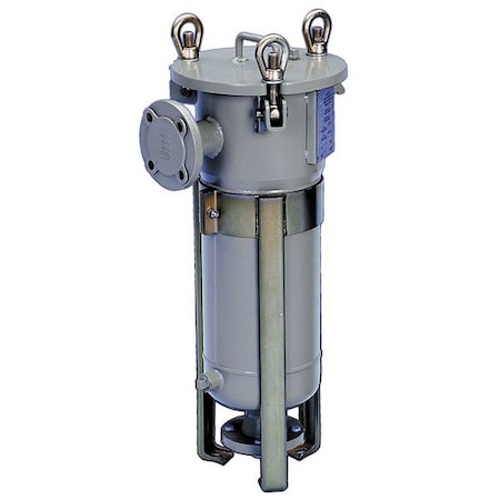 Parker Filter Housing, 2In Flange, 30GPM, Steel FE6-1-2F