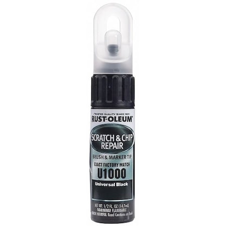 Rust-Oleum Automotive Touch Up Paint, Glossy, 0.5 oz. U1000A
