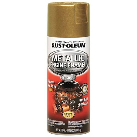 Rust-Oleum Engine Enamel, Gold Flake, 11 oz. 257384