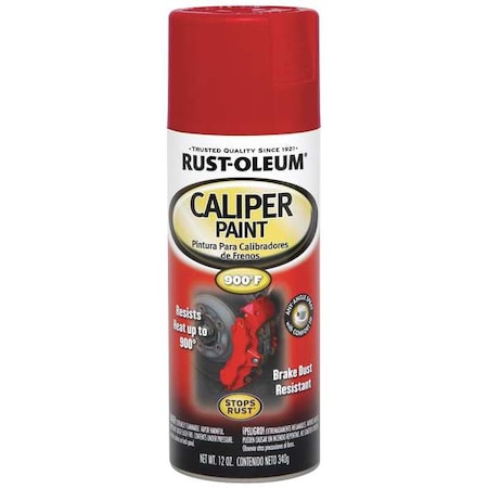 Rust-Oleum Spray Paint,Red,12 oz. (251591) | Zoro