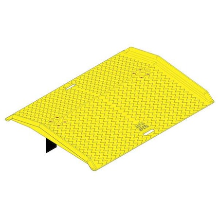 Zoro Select Dockplate, Polyethylene, 750 lb, 36 x 48 In 1797