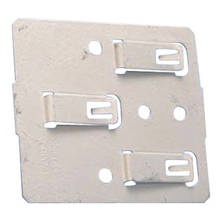 Nvent Caddy Multiple Conduit Mounting Plate, 812M Series Conduit Clips Use, Spring Steel, Caddy Armour SBT18