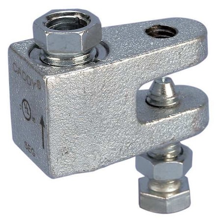 Nvent Caddy Threaded Rod Hanger, Malleable Iron Electro Galvanized CRLB37EG