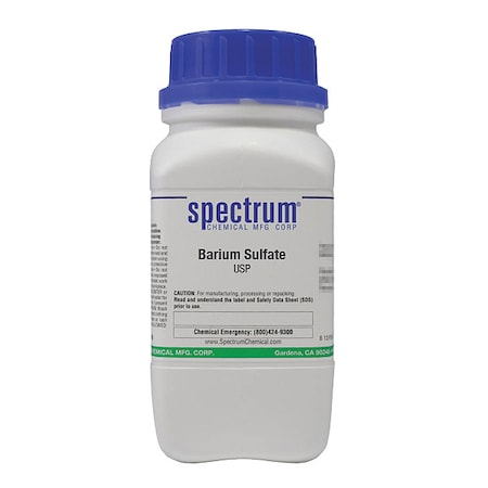 Spectrum Chemical Barium Sulfate, USP, 500g BA125-500GM