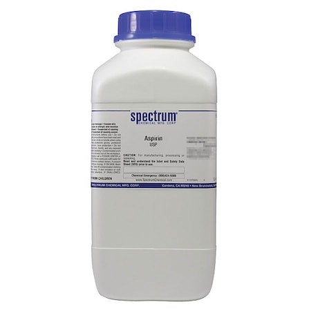 Spectrum Chemical Aspirin, USP, 2.5 kg AS130-2.5KG