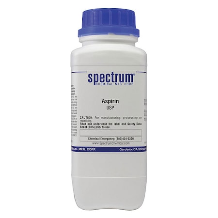 Spectrum Chemical Aspirin, USP, 500g AS130-500GM