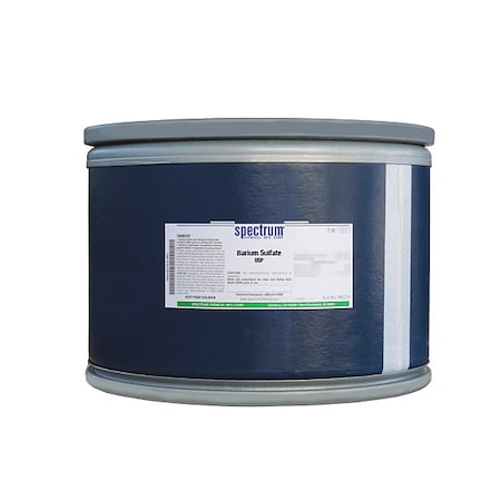 Spectrum Chemical Barium Sulfate, USP, 25 kg, Blk BA125-25KGBL