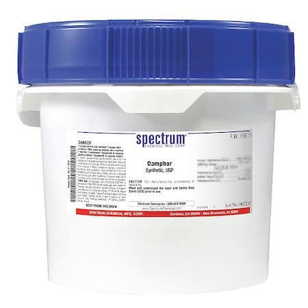 Spectrum Chemical Camphor, Synthetic, USP, 2.5 kg CA185-2.5KG
