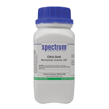 Spectrum Chemical Ctrc Acid Mono, granular, USP, 500g CI132-500GM