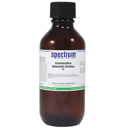 Spectrum Chlorhexidinegluconate Sltn, BP, 500mL, Gls CH126-500MLGL