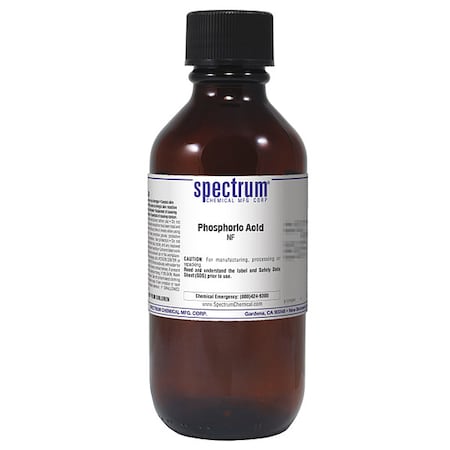 Spectrum Chemical Phosphoric Acid, NF, 500mL, Gls PH175-500MLGL