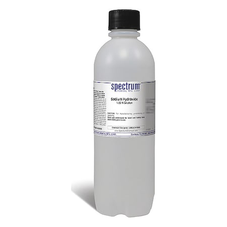Spectrum Chemical NaOH, 1.00 N Sltn, APHA, 1L S-370-1LT